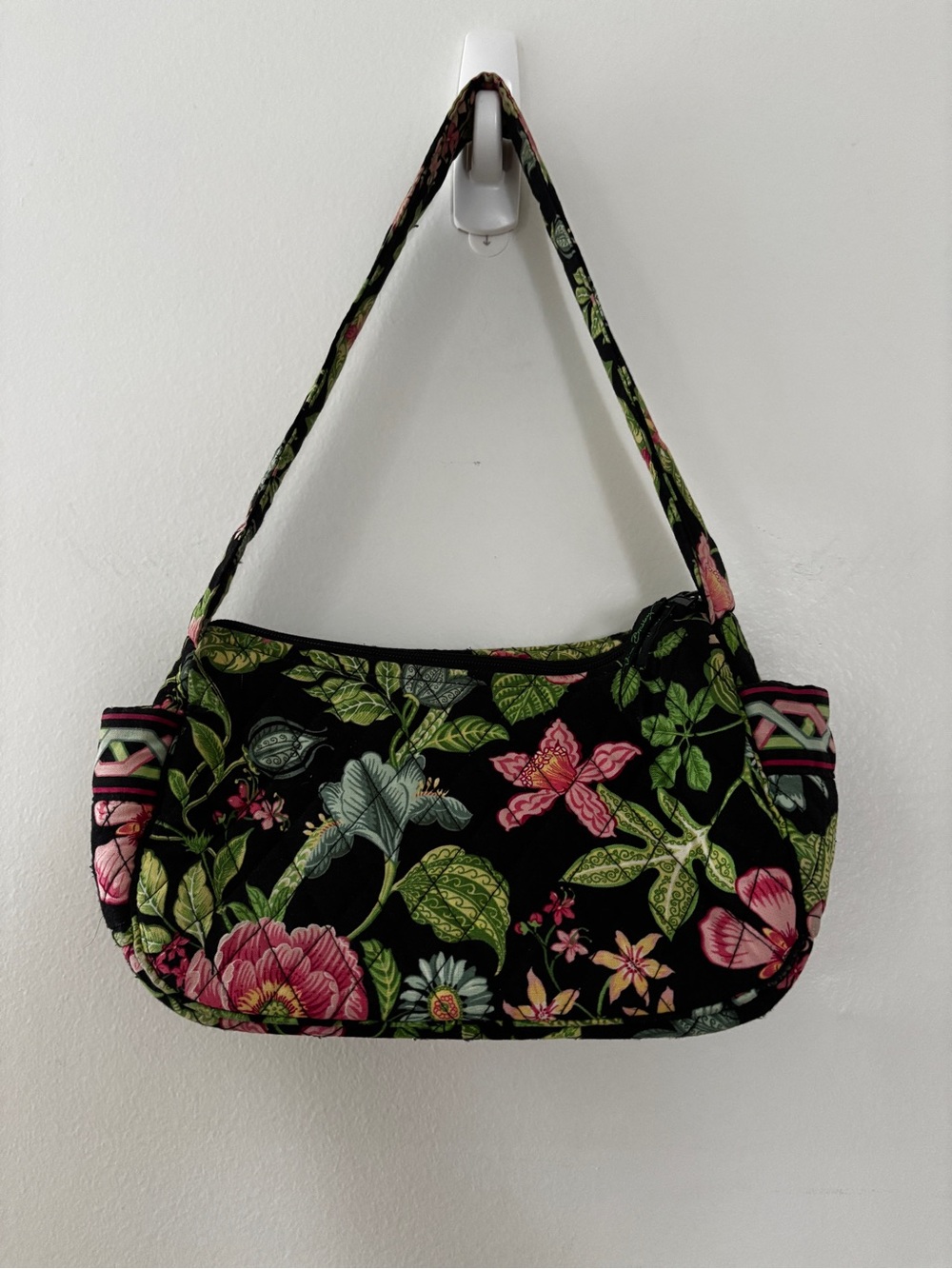 Vintage Vera Bradley Shoulder Bag Floral Botanica